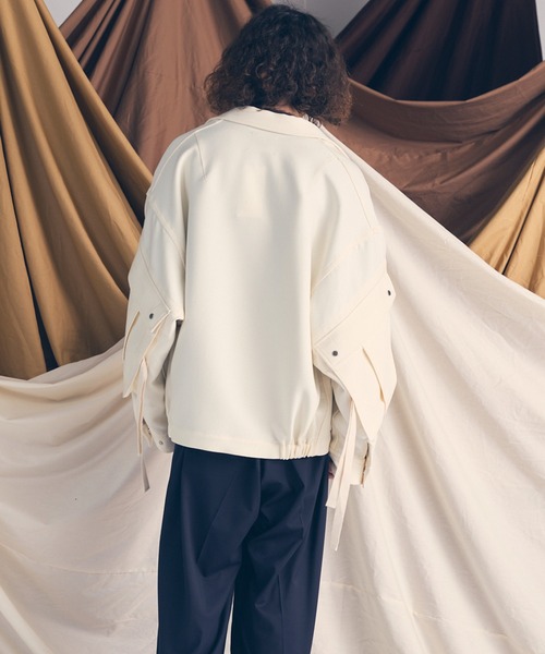 UNISEX》Prime-Over Cargo Big Poket Shirt Blouson/プライムオーバー