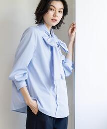 OPAQUE.CLIP | ≪通勤・セレモニー対応≫ボウタイシャツブラウス【洗濯機OK】(シャツ/ブラウス)