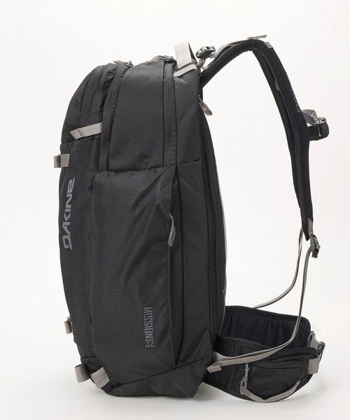 DAKINE(ダカイン)の「DAKINE MISSION PRO BACKPACK 32L バックパック/リュック 【25-26SNOWモデル】/ダカインスキースノーボードギア(バックパック・リュックサック)(バックパック/リュック・メンズ・ブラック・FREE)」の6枚目の写真