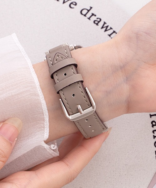 MAISON SELECT(メゾンセレクト)の「10D18-MZ Apple Watch Band(デジタル腕時計・レディース・ブラック/シルバー/ブラウン・38/41)」の10枚目の写真