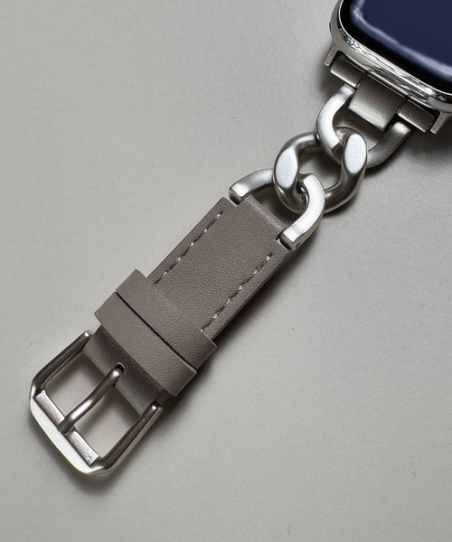 MAISON SELECT(メゾンセレクト)の「10D18-MZ Apple Watch Band(デジタル腕時計・レディース・ブラック/シルバー/ブラウン・38/41)」の19枚目の写真