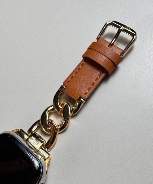 MAISON SELECT(メゾンセレクト)の「10D18-MZ Apple Watch Band(デジタル腕時計・レディース・ブラック/シルバー/ブラウン・38/41)」の17枚目の写真