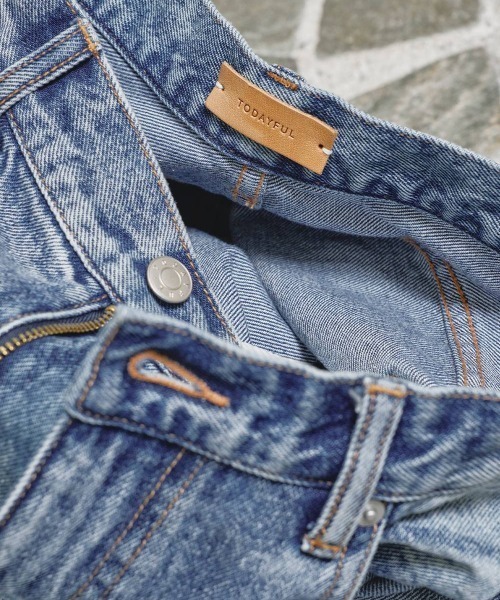 TODAYFUL(トゥデイフル)の「TODAYFUL Cary’s Denim/12611404(デニムパンツ・レディース・サックスブルー・25/24/23)」の12枚目の写真