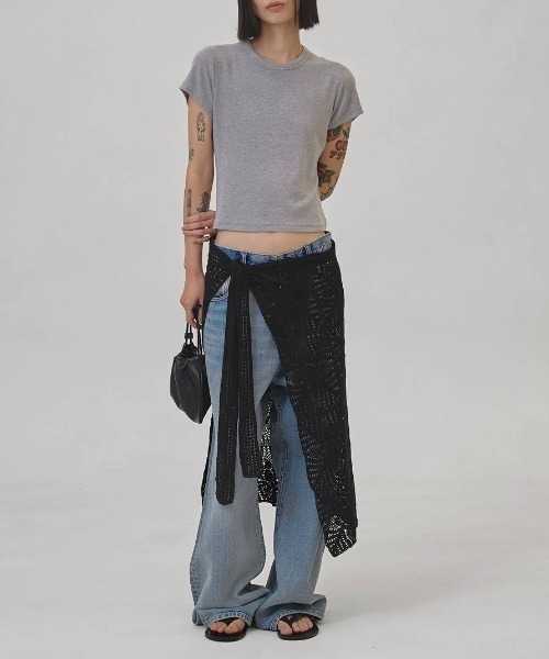 TODAYFUL(トゥデイフル)の「TODAYFUL Cary’s Denim/12611404(デニムパンツ・レディース・サックスブルー・25/24/23)」の7枚目の写真