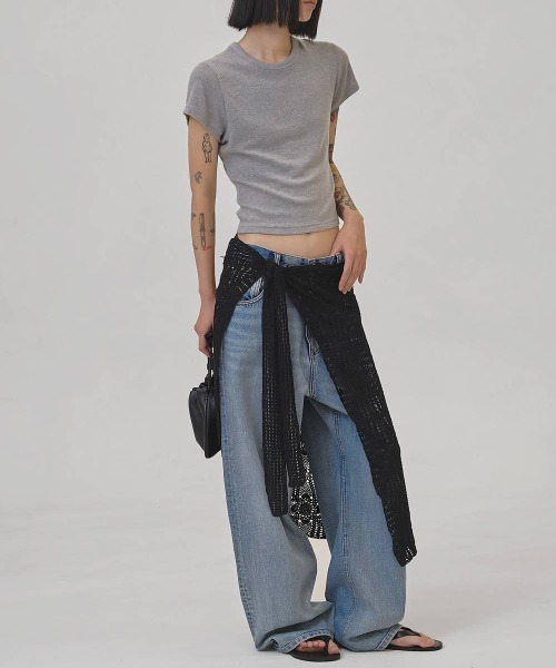 TODAYFUL(トゥデイフル)の「TODAYFUL Cary’s Denim/12611404(デニムパンツ・レディース・サックスブルー・25/24/23)」の8枚目の写真