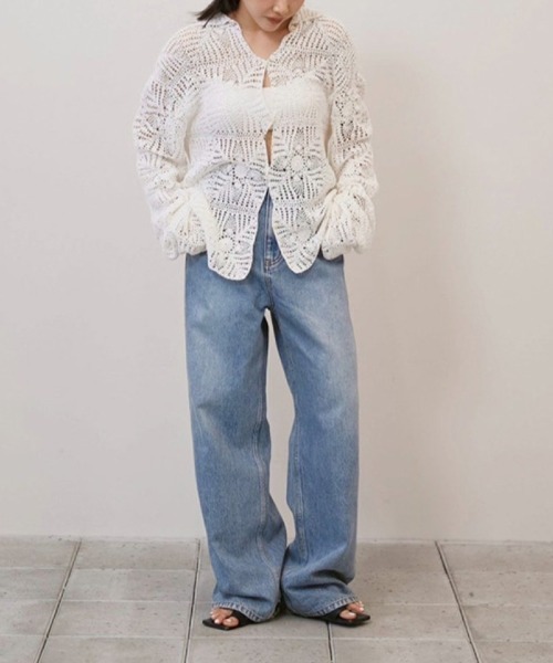 TODAYFUL(トゥデイフル)の「TODAYFUL Cary’s Denim/12611404(デニムパンツ・レディース・サックスブルー・25/24/23)」の15枚目の写真