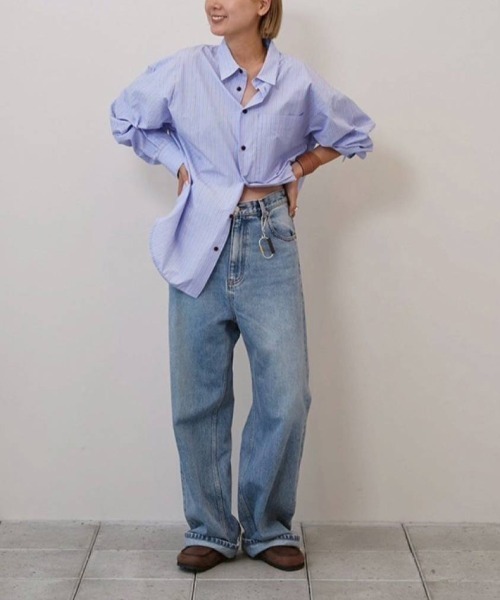 TODAYFUL(トゥデイフル)の「TODAYFUL Cary’s Denim/12611404(デニムパンツ・レディース・サックスブルー・25/24/23)」の13枚目の写真