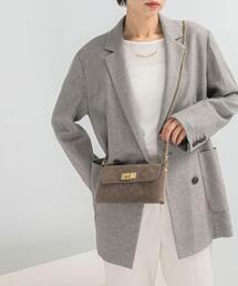 URBAN RESEARCH ROSSO WOMEN | AULENTTI　スエードチェーンBAG(ショルダーバッグ)