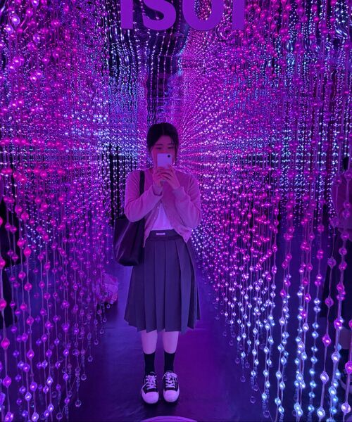 セール】Frill pleated midi skirt_gray（スカート）｜CRANK（クランク