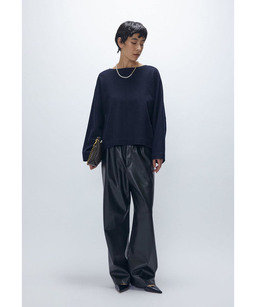 1er Arrondissement(プルミエアロンディスモン)の「ウールスムースドルマントップス(シャツ/ブラウス・レディース・グレー系その他5/ベージュ/ブルー系その他3・38/36)」の6枚目の写真