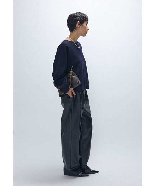 1er Arrondissement(プルミエアロンディスモン)の「ウールスムースドルマントップス(シャツ/ブラウス・レディース・グレー系その他5/ベージュ/ブルー系その他3・38/36)」の7枚目の写真