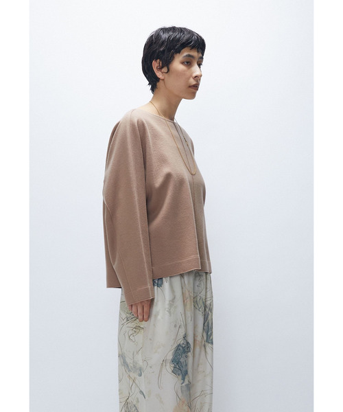 1er Arrondissement(プルミエアロンディスモン)の「ウールスムースドルマントップス(シャツ/ブラウス・レディース・グレー系その他5/ベージュ/ブルー系その他3・38/36)」の14枚目の写真