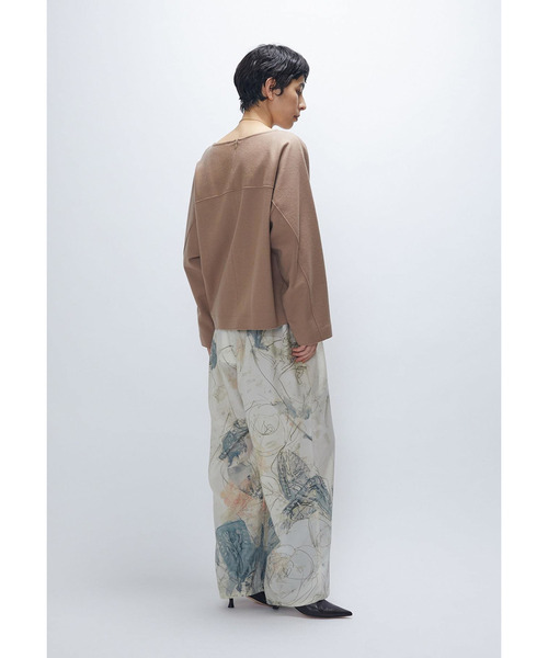 1er Arrondissement(プルミエアロンディスモン)の「ウールスムースドルマントップス(シャツ/ブラウス・レディース・グレー系その他5/ベージュ/ブルー系その他3・38/36)」の16枚目の写真