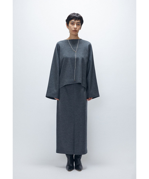 1er Arrondissement(プルミエアロンディスモン)の「ウールスムースドルマントップス(シャツ/ブラウス・レディース・グレー系その他5/ベージュ/ブルー系その他3・38/36)」の21枚目の写真