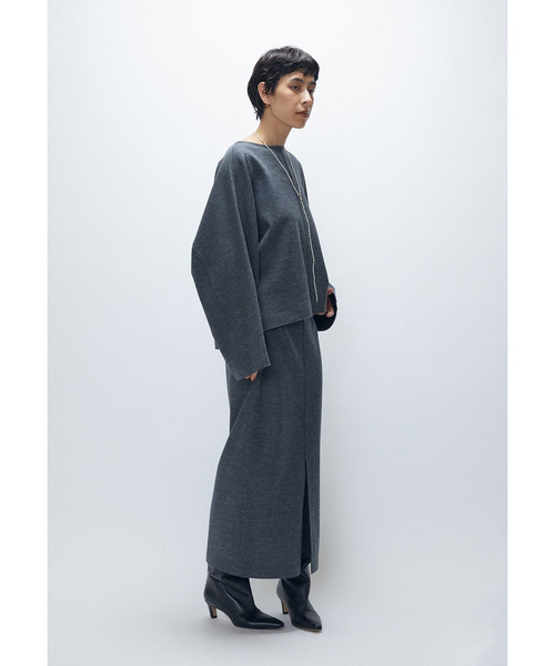 1er Arrondissement(プルミエアロンディスモン)の「ウールスムースドルマントップス(シャツ/ブラウス・レディース・グレー系その他5/ベージュ/ブルー系その他3・38/36)」の22枚目の写真