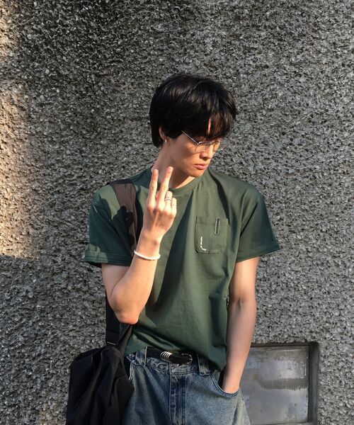 AGOD（エージーオーディー）の「レーシング半袖Tシャツ[ダークグリーン]（Tシャツ/カットソー・レディース・その他・SMALL/MEDIUM/LARGE）」の5枚目の写真