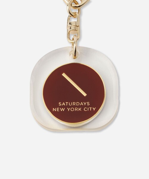 Saturdays NYC（サタデーズ ニューヨークシティ ）の「SNYC Boulbon Keychain（キーホルダー・メンズ・ブラック/ワイン・FREE）」の5枚目の写真