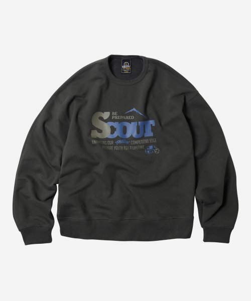 FRIZMWORKS(フリズムワークス)の「SCOUT SWEATSHIRT _ CHARCOAL(スウェット・メンズ・その他・MEDIUM/LARGE)」の1枚目の写真
