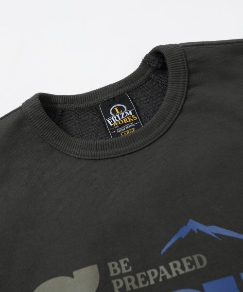 FRIZMWORKS(フリズムワークス)の「SCOUT SWEATSHIRT _ CHARCOAL(スウェット・メンズ・その他・MEDIUM/LARGE)」の3枚目の写真