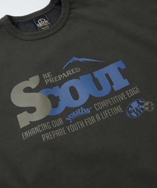 FRIZMWORKS(フリズムワークス)の「SCOUT SWEATSHIRT _ CHARCOAL(スウェット・メンズ・その他・MEDIUM/LARGE)」の4枚目の写真