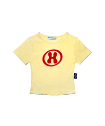 THE MYSTERIOUS HOTEL（ザミステリアスホテル）の「H CHEESE LOGO T [3 Color]（Tシャツ/カットソー）」