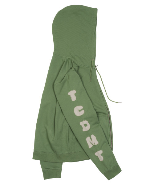 THECOLDESTMOMENT（ザコールデストモーメント）の「TCM tcdmt hooded zip-up (green)（パーカー・レディース・その他・SMALL/MEDIUM/LARGE）」の5枚目の写真