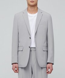軽量ベーシックブレザー[ライトグレー]