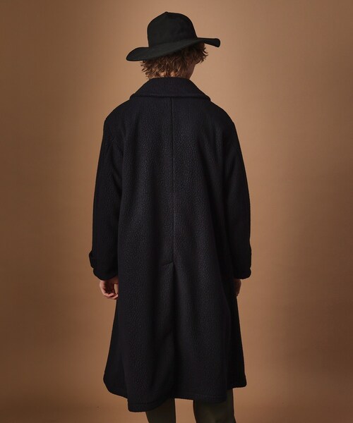 40ct&525(フォーティーカラッツアンドゴーニーゴ)の「ヘヴィーボア バルマカーンコート(ステンカラーコート・メンズ・ブラック・02/03)」の5枚目の写真