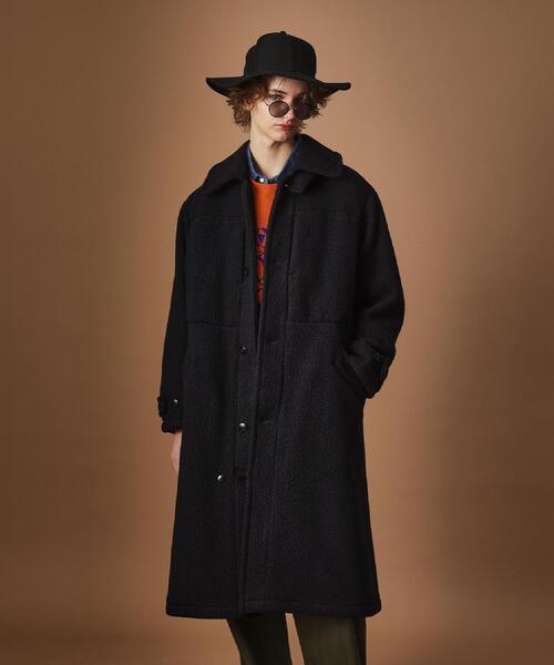 ヘヴィーボア バルマカーンコート（ステンカラーコート）｜40ct＆525