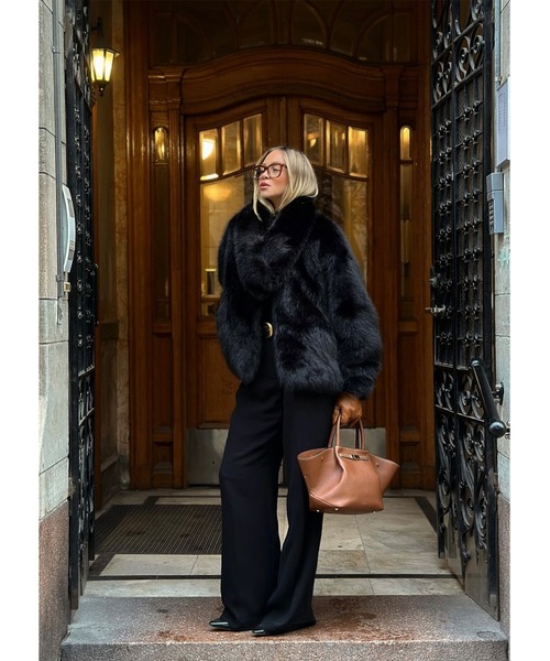 BLAIR FAUX FUR JACKET 