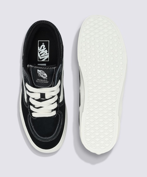 VANS(バンズ)の「ローリー クラシック / Rowley Classic BLACK/MARSHMALL VN0009QJBPT1(スニーカー・メンズ・ブラック×ホワイト・7/7.5/8/8.5/9/10/11.5/5.5)」の3枚目の写真