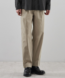テーパードバンディングチノパンツ[L.BEIGE]
