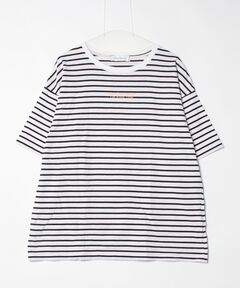 イニシャル入りボーダーチュニック（Tシャツ/カットソー）｜BEARDSLEY