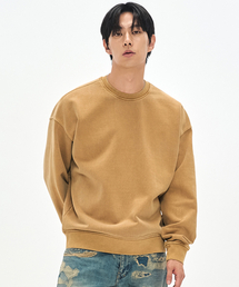 980G Pigment Man to Man - Camel -