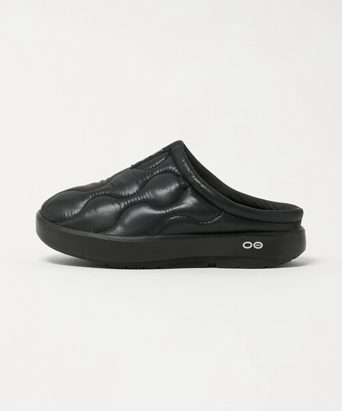 OOFOS(ウーフォス)の「<OOFOS>Thermo Mule シューズ(スリッポン・レディース・ブラック・25cm/24cm/23cm)」の3枚目の写真