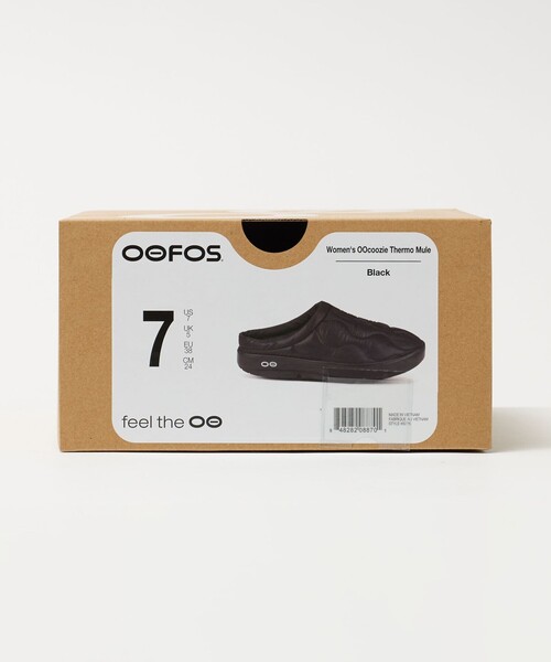 OOFOS(ウーフォス)の「<OOFOS>Thermo Mule シューズ(スリッポン・レディース・ブラック・25cm/24cm/23cm)」の13枚目の写真