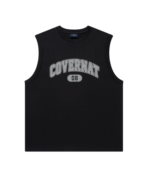 COVERNAT(カバーナット)の「アーチ08ロゴスリーブレスブラック(Tシャツ/カットソー・レディース・その他・SMALL/MEDIUM/LARGE/X-LARGE)」の2枚目の写真