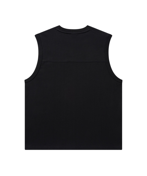 COVERNAT(カバーナット)の「アーチ08ロゴスリーブレスブラック(Tシャツ/カットソー・レディース・その他・SMALL/MEDIUM/LARGE/X-LARGE)」の3枚目の写真