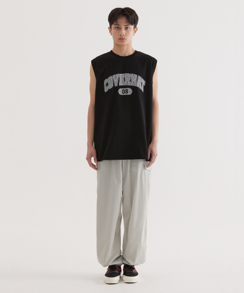 COVERNAT(カバーナット)の「アーチ08ロゴスリーブレスブラック(Tシャツ/カットソー・レディース・その他・SMALL/MEDIUM/LARGE/X-LARGE)」の4枚目の写真