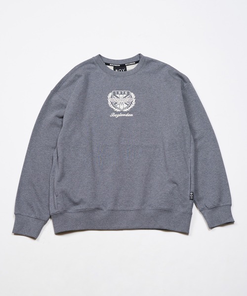 BOY LONDON(ボーイロンドン)の「【BOY LONDON】EAGLE EMBROIDERY CREW SWEAT(スウェット・メンズ・グレー・MEDIUM/LARGE)」の2枚目の写真