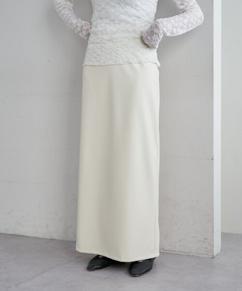 SHENERY（シーナリー）の「レザーマキシスカート（スカート・レディース・オフホワイト/キャメル/ブラック・36/38）」の5枚目の写真