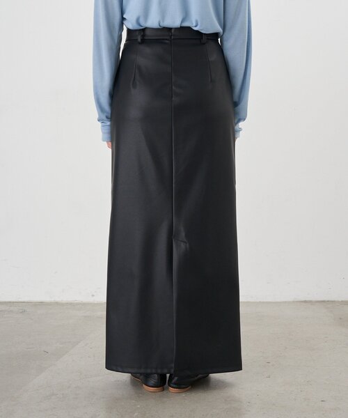 SHENERY（シーナリー）の「レザーマキシスカート（スカート・レディース・オフホワイト/キャメル/ブラック・36/38）」の19枚目の写真