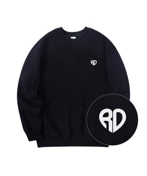 RADINEO(ラディネオ)の「ラディハート スウェット ブラック(スウェット・メンズ・その他・LARGE/MEDIUM/X-LARGE)」の1枚目の写真