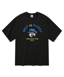 ナットトゥウォリ 半袖Tシャツ ブラック