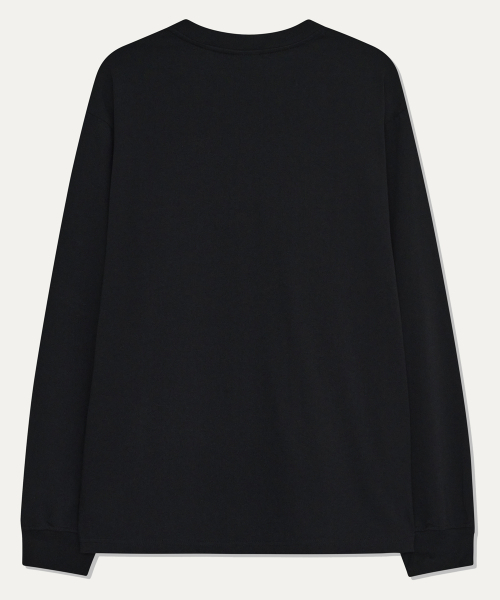 MAYOL（マイヨール）の「ロゴベーシックロングスリーブTシャツ_ブラック（Tシャツ/カットソー・メンズ・ブラック・MEDIUM/LARGE/X-LARGE）」の6枚目の写真