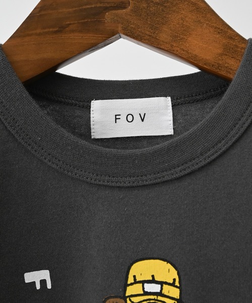 FOV(フォブ)の「フォブ F/B BEAR Tシャツ(Tシャツ/カットソー・キッズ・チャコールグレー/ホワイト/ベージュ系その他・100cm/110cm/120cm/130cm/90cm)」の5枚目の写真