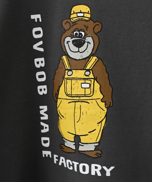 FOV(フォブ)の「フォブ F/B BEAR Tシャツ(Tシャツ/カットソー・キッズ・チャコールグレー/ホワイト/ベージュ系その他・100cm/110cm/120cm/130cm/90cm)」の6枚目の写真