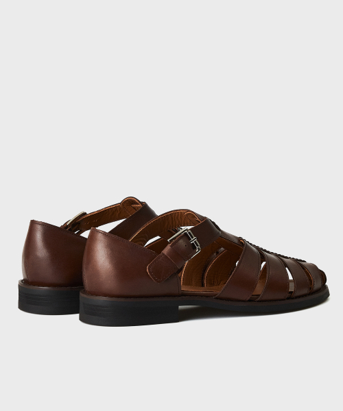 JOSEPHT（ジョセフ）の「VICTOR BROWN [VIBRAM/ANNONAY BURNISH CALF]（サンダル・レディース・その他・23cm/23.5cm/24cm/24.5cm/25cm/25.5cm/26cm/27cm/27.5cm/28cm/26.5cm）」の3枚目の写真