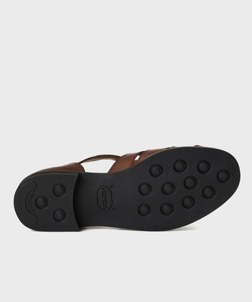 JOSEPHT（ジョセフ）の「VICTOR BROWN [VIBRAM/ANNONAY BURNISH CALF]（サンダル・レディース・その他・23cm/23.5cm/24cm/24.5cm/25cm/25.5cm/26cm/27cm/27.5cm/28cm/26.5cm）」の4枚目の写真