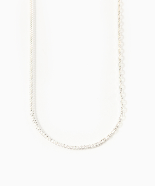 JIEDA(ジエダ)の「JIEDA / ジエダ 925 SILVER SWITCHING NECKLACE(ネックレス・メンズ・シルバー・FREE)」の1枚目の写真